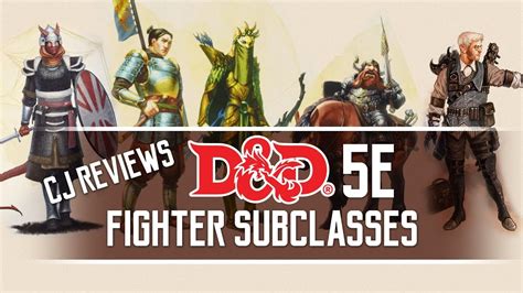 Samurai, Cavalier, Gunslinger & Other Dungeons and Dragons 5e Fighter Subclass Review - YouTube