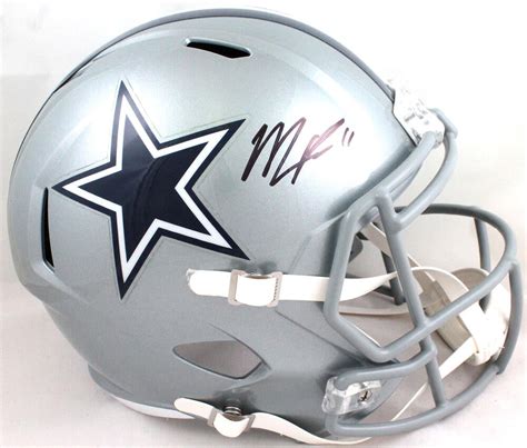 Micah Parsons Autographed Dallas Cowboys Speed F/S Helmet- Fanatics *B ...