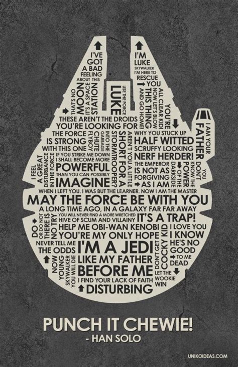 17 Best images about Star Wars, Quotes on Pinterest | Typography, Star wars prints and Star wars ...