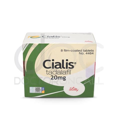 Buy Cialis 20mg Tablet 8s- Uses, Dosage, Side Effects, Instructions ...