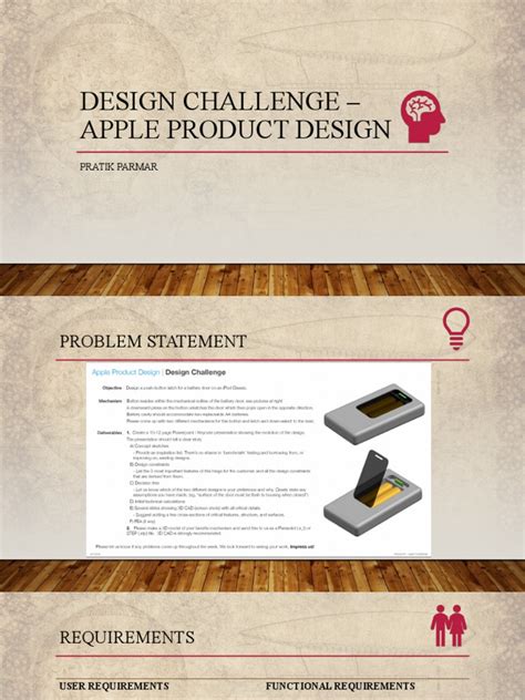 Design challenge – Apple Product Design | PDF