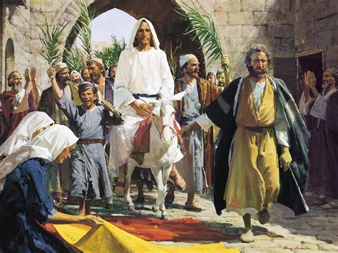 “Christ’s Triumphal Entry into Jerusalem,” by Harry Anderson