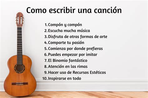 Cómo escribir una canción – Artofit