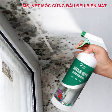 Chất tẩy nấm mốc trên tường, bình xịt loại bỏ nấm mốc 500ml | Shopee Việt Nam