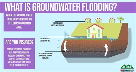 Are You Protected From Groundwater Flooding? | Alpine Cleaning