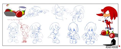 Junio knuckles concept sheet. | Sonic the Hedgehog! Amino