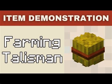 Farming Talisman | Hypixel SkyBlock Wiki | Fandom