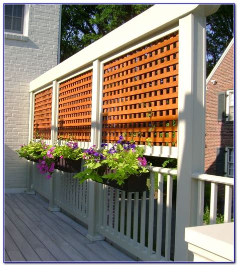 Deck Privacy Railing Images - Decks : Home Decorating Ideas #0M6R11dVD4