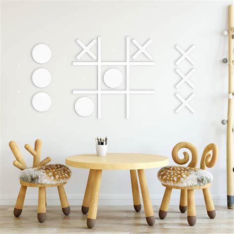 Tic-Tac-Toe - 3D Interactive Game - Moonwallstickers.com