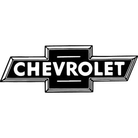 Vintage Chevy Bowtie Decal - VINTAGE-CHEVY-BOWTIE - Thriftysigns