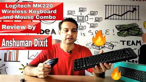 Logitech MK220/MK215 Wireless Keyboard & Mouse Combo Unboxing & Review ...