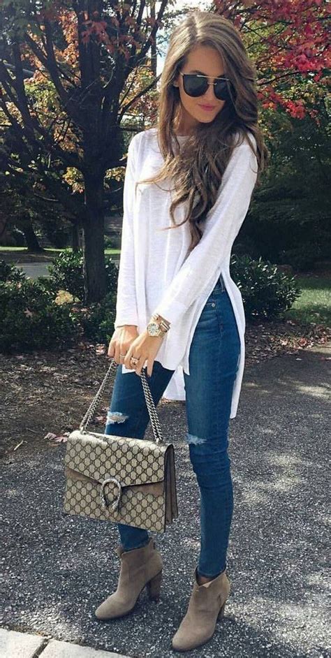 50 World of jeans cute winter outfits ideas | Cute winter outfits, Skinny jeans outfit, Winter ...