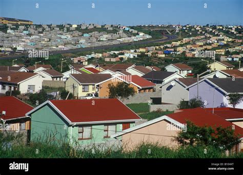 So called "Mandela houses" in a township near the town of "East London ...