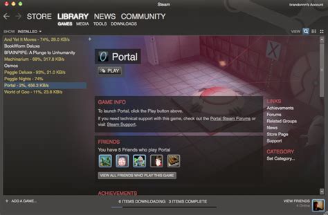 Valve release Steam for Mac, includes free Portal - Boing Boing