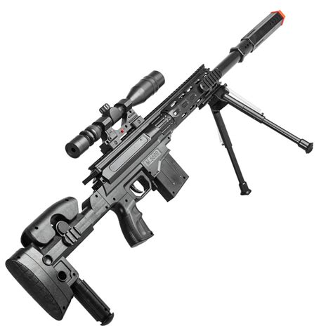 P2668 Tactical Spring Airsoft Sniper Rifle With Scope and Bipod