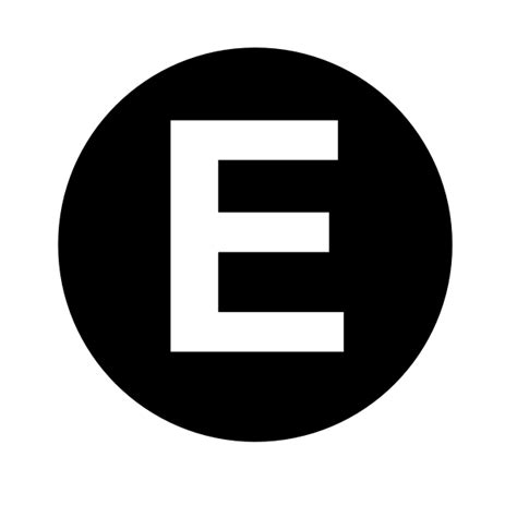 White Letter E Clip Art at Clker.com - vector clip art online, royalty free & public domain