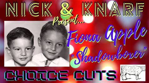 Fiona Apple - "Shadowboxer" - Engaging Love Song💖 From A Gifted Artist🎹 - Nick & Knarf Choice ...