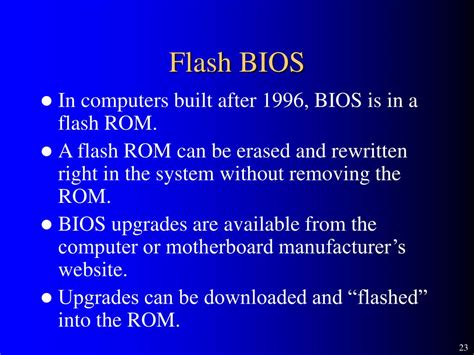 PPT - Presentation 29 – The ROM/BIOS PowerPoint Presentation, free download - ID:4757723