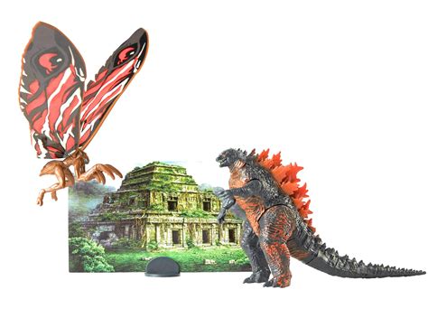 Buy Godzilla King of the Monsters Godzilla & Mothra Action Figures Jakks Pacific - Official ...