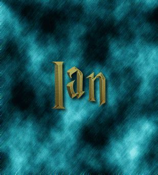 Ian Logo | Free Name Design Tool from Flaming Text