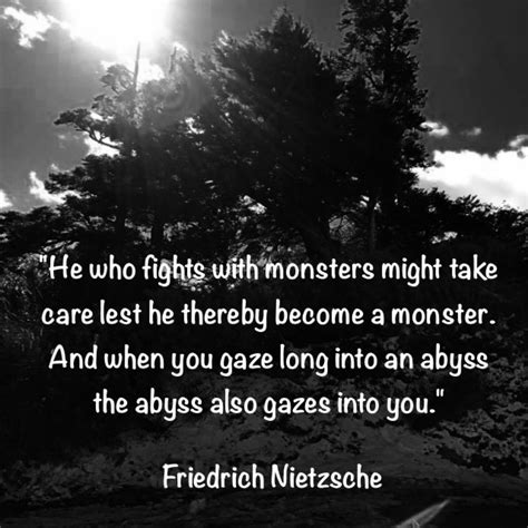 Nietzsche Abyss Quote - ShortQuotes.cc