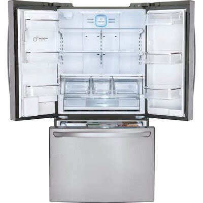 French Door Refrigerator: Lg Refrigerator French Door Counter Depth