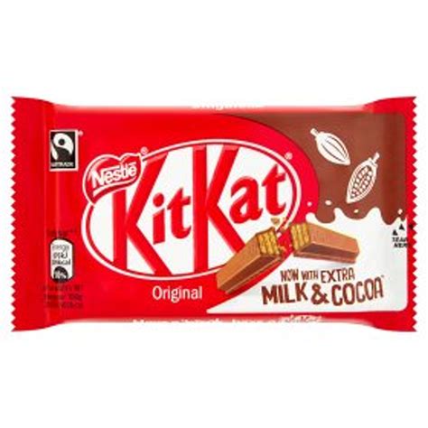 Nestle KitKat 4 Finger Milk Chocolate Bar 41.5g - Caletoni - International Grocer