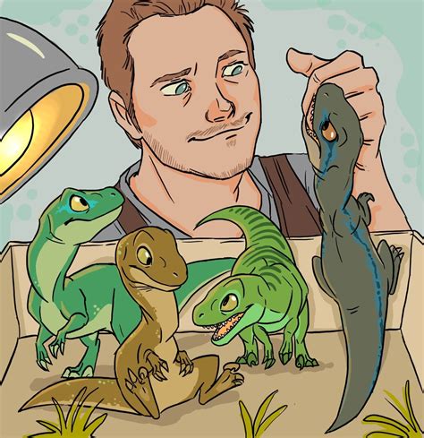 Owen and his Velociraptors - Jurassic World Fan Art (38675255) - Fanpop