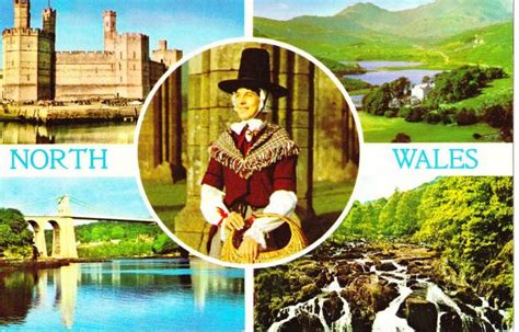 North Wales - 1981 | North wales, Europe, Postcard