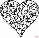 Patterned Heart coloring Page  Free Printable Coloring Pages sketch template