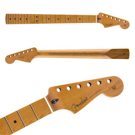 Fender Roasted Maple Stratocaster Neck 22 Jumbo Frets | Vision Guitar