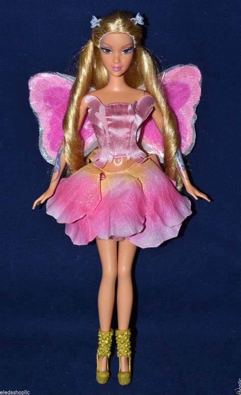 ROOTED EYELASHES BARBIE DOLL FAIRY ELINA FAIRYTOPIA WITH FIBER OPTIC WINGS | Barbie dolls ...