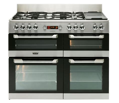 Leisure Freestanding Dual Fuel Range Cooker with Gas Hob, CS110F722X | Departments | DIY at B&Q