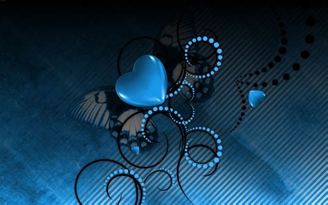 Blue Love Wallpaper - WallpaperSafari