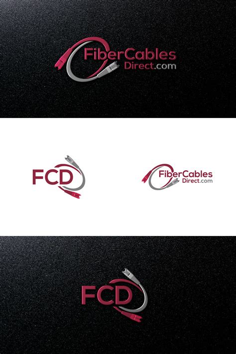 Bold, Serious, Fiber Optics Networking Logo Design for FiberCablesDirect.com and FCD by ZiangArt ...