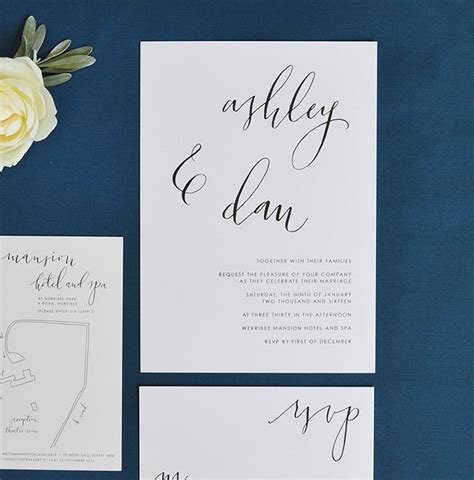 How To Do Calligraphy For Wedding Invitations