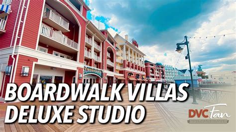 Disney's BoardWalk Villas | Deluxe Studio Room Tour - DVC Fan