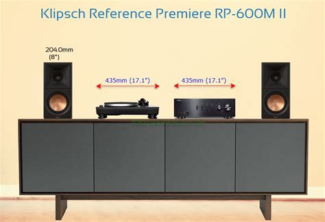 Klipsch Reference Premiere RP-600M II Bookshelf Speaker Review and Specs