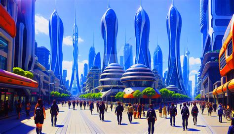 Futuristic City. Concept Art by exclusiveartmaker193 on DeviantArt