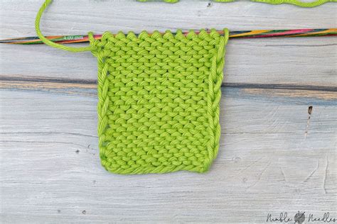 10 easy edge stitch knitting techniques - the best selvage for every project