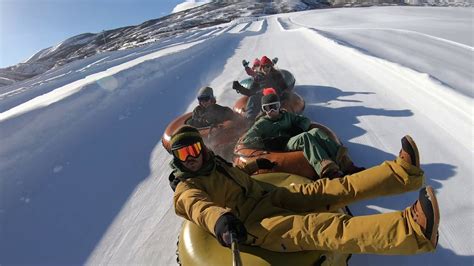 Soldier Hollow Tubing in Heber Valley - Utah's Winter Wonderland - YouTube