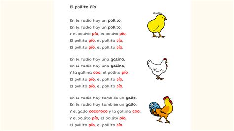 La Pp el pollito pío - Pictoeduca