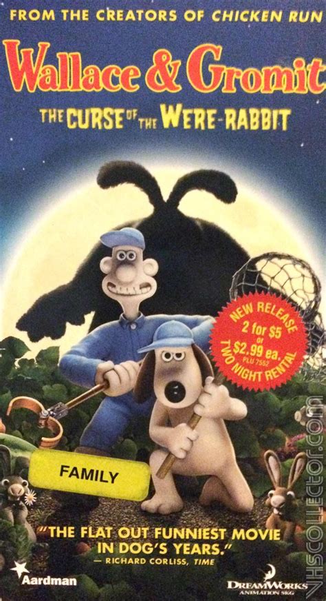 Wallace and Gromit The Curse of the Were Rabbit | VHSCollector.com