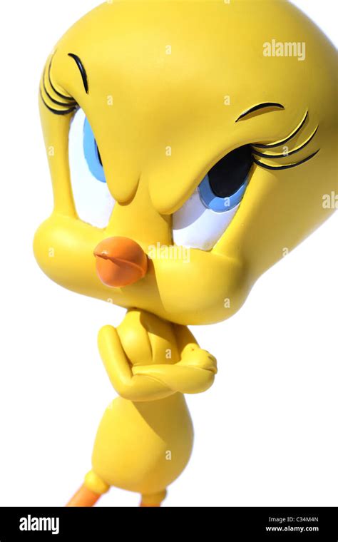 Tweetie pie cartoon character bird Stock Photo - Alamy