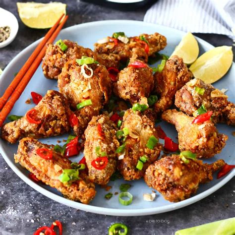 Chinese Salt And Pepper Chicken Wings - Chili to Choc