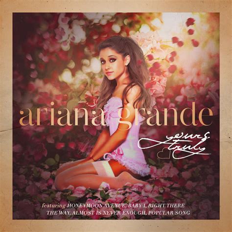 Ariana Grande - Yours Truly by GOLDENDesignCover on DeviantArt