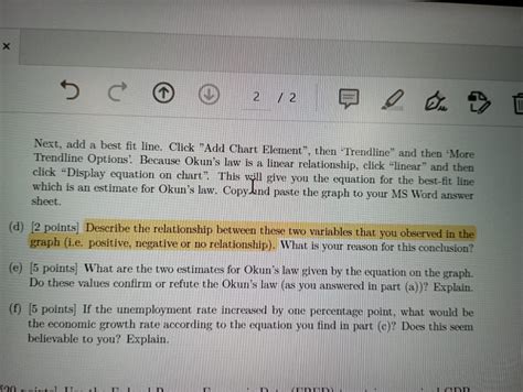 (a) [3 points] What is the equation for Okun's Law | Chegg.com