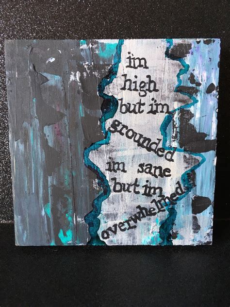 Hand in My Pocket Song Lyrics on Canvas Jagged Little Pill - Etsy