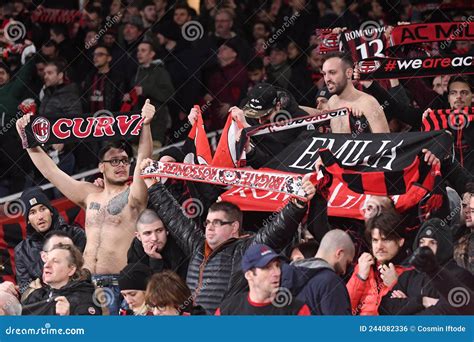 AC Milan Ultras in the Stands Editorial Photo - Image of picstaff ...