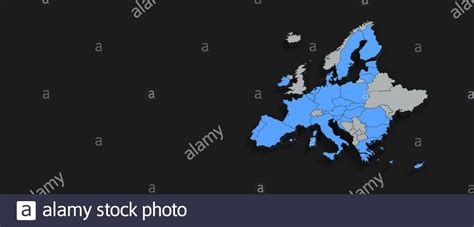 Europe map countries hi-res stock photography and images - Alamy